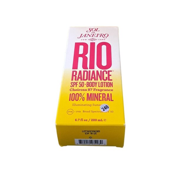 Sol de Janeiro Rio Radiance Sunscreen SPF 50 Lotion Cheirosa 87 - Picture 2 of 6